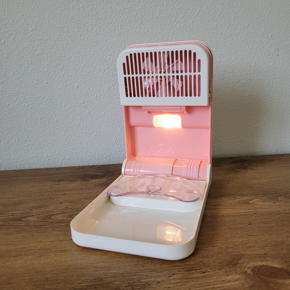 Vintage Candies Nail Dryer Portable Pink White 90s Fully Operational - Picture 3 of 15